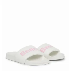 Bench Damen Calypso Schlappen Weiß/Rosa