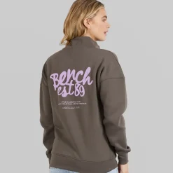 Bench Damen Casiah Sweatshirt Charcoal