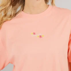 Bench Damen Craya T Shirt Pink Coral