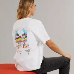 Bench Damen Craya T Shirt Weiß