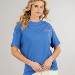 Bench Damen Dernia T Shirt Cobalt Blue