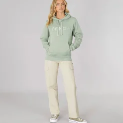 Bench Damen Emerre Kapuzenpullover Dunkel Salbei Grün