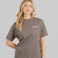 Bench Damen Enalla T Shirt Charcoal