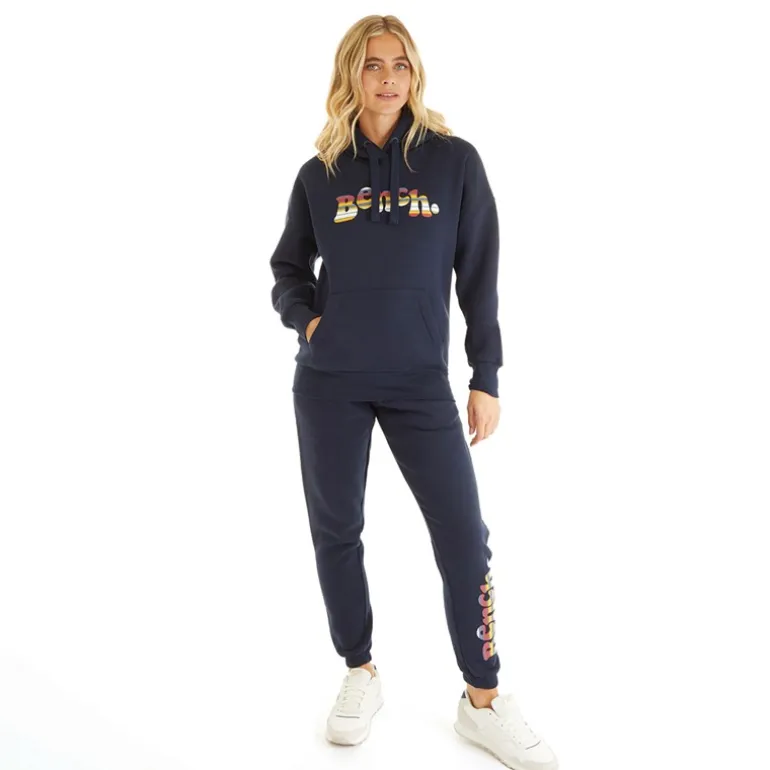 Bench Damen Farrih Hoodie Marineblau