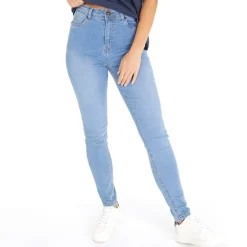 Bench Damen Faye Skinny Jeans Stonewash