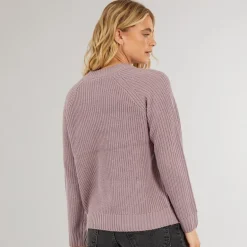 Bench Damen Georgiana Pullover Holunderbeere