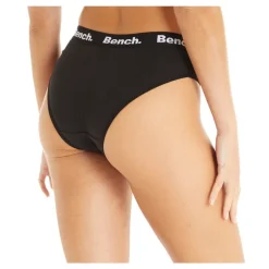 Bench Damen Greya Fünf-Pack Slips Schwarz