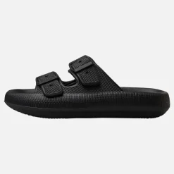 Bench Damen Ibbette Sandalen mit doppeltem Riemen Schwarz