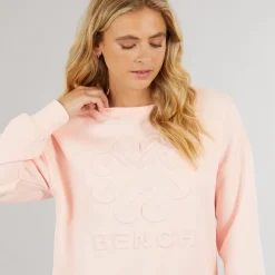 Bench Damen Ilma Sweatshirt Hell Rosa