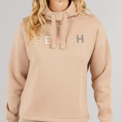 Bench Damen Ioni Hoodie Taupe