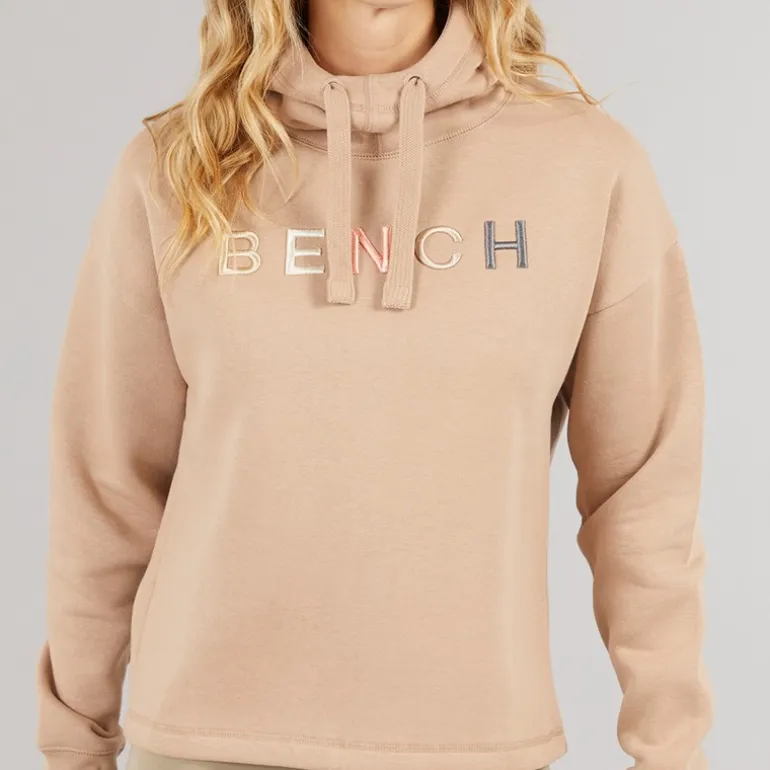Bench Damen Ioni Hoodie Taupe