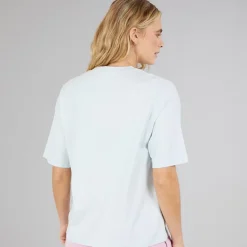 Bench Damen Jilen T Shirt Light Blue