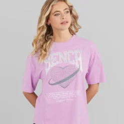 Bench Damen Jilen T Shirt Lilac Breeze