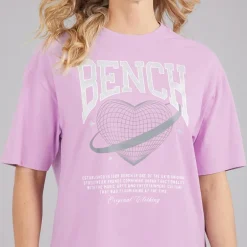 Bench Damen Jilen T Shirt Lilac Breeze
