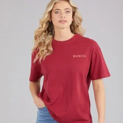 Bench Damen Jorgie T Shirt Cranberry Juice