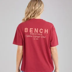 Bench Damen Jorgie T Shirt Cranberry Juice