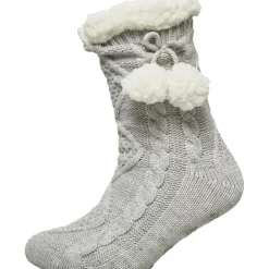 Bench Damen Josey Stricksocken Grau Melange