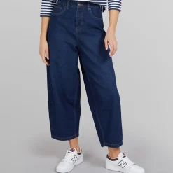Bench Damen Karottenjeans Dark Blue