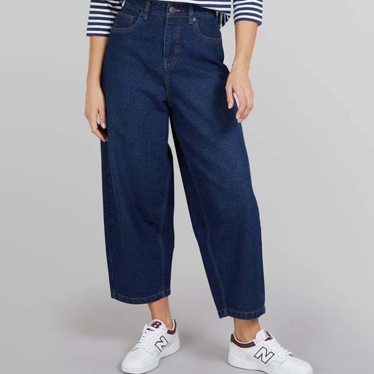 Bench Damen Karottenjeans Dark Blue