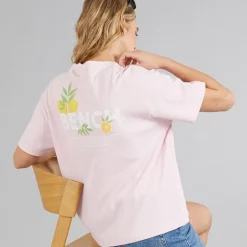 Bench Damen Kassa T Shirt Rosa