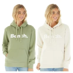 Bench Damen Leane 2er-Pack Hoodies Weich Khaki / Steingrau
