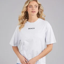 Bench Damen Lilla T-Shirt Ice Grey Marl