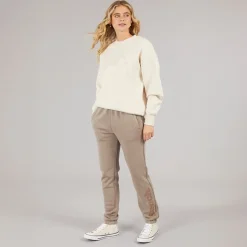 Bench Damen Lioh Oversized Sweatshirt Chalk