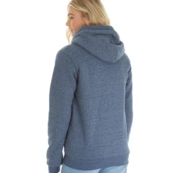 Bench Damen Mintz Teddy gefütterte Kapuzenjacke Navy Marl