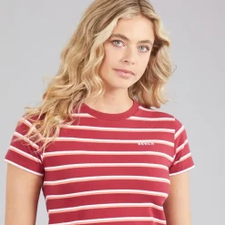 Bench Damen Miral T Shirt Cranberry Juice