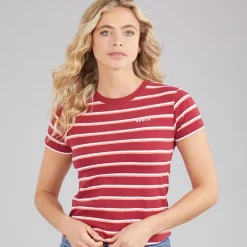 Bench Damen Miral T Shirt Cranberry Juice