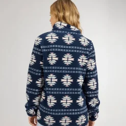 Bench Damen Navo Borg Fleece Marineblau