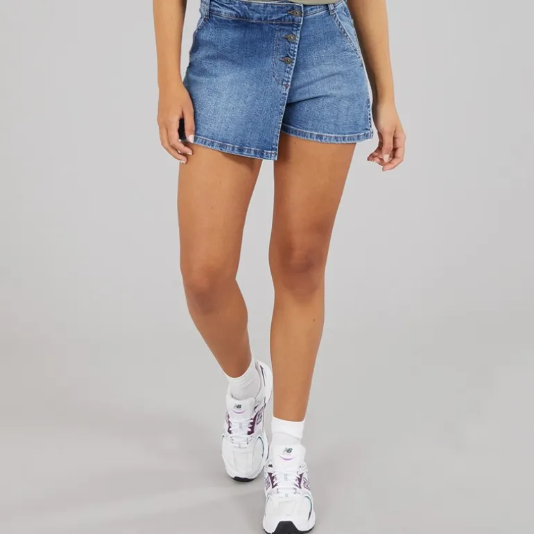 Bench Damen Ozove Skort Mid Blue