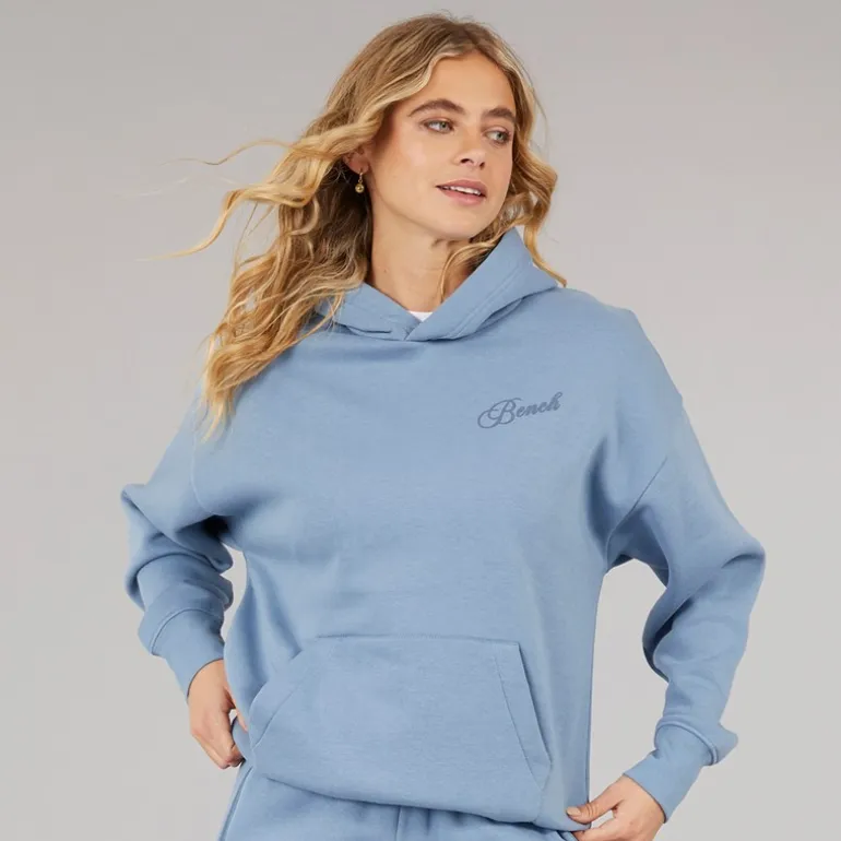 Bench Damen Pella Hoodie Dusky Blue