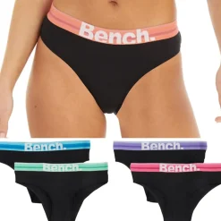 Bench Damen Quincy Fünf-Pack Slips Mehrfarbig