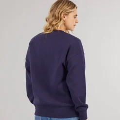 Bench Damen Rion Oversized Sweatshirt Deep Navy