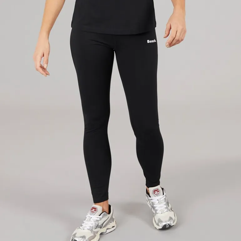 Bench Damen Samira T Shirt Und Leggings Set Schwarz