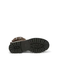 Bench Damen Tatton Schnallen Biker Stiefel Braun