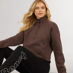 Bench Damen Zilia Sweatshirt Kaffee