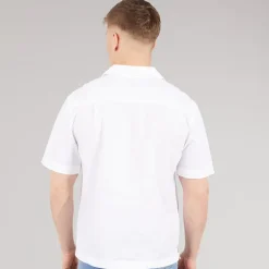 Bench Herren Auxin Hemd mit kurzem Arm Weiß