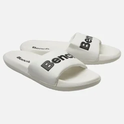 Bench Herren Cruise Slider Weiß/Weiß/Schwarz