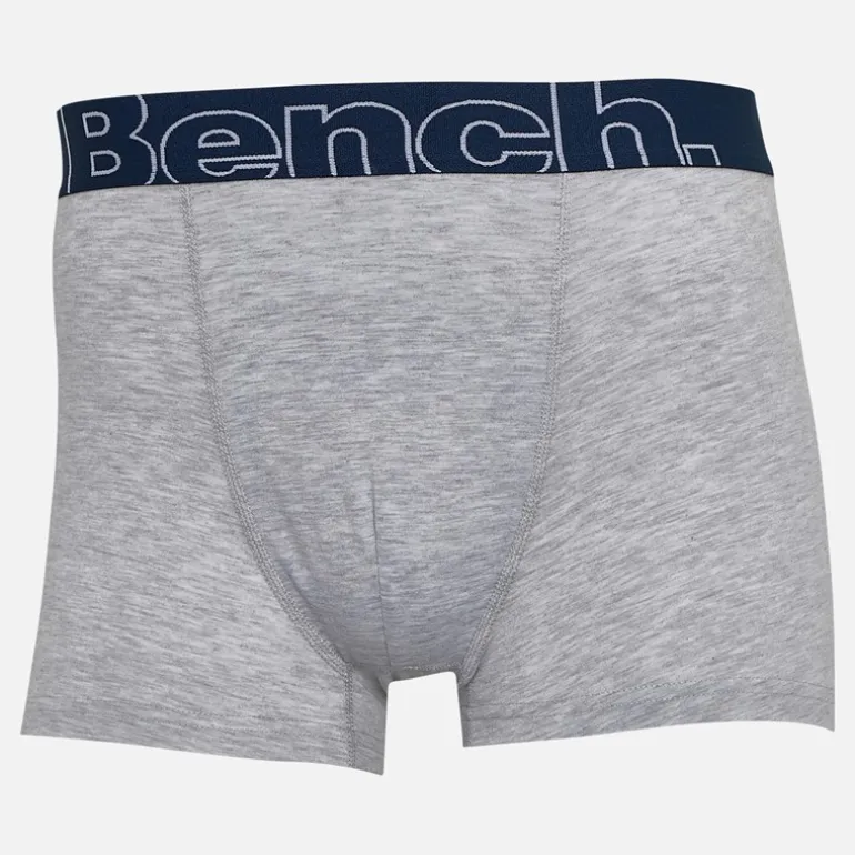 Bench Herren Dekker 3er-Pack Boxershorts Navy Aop/Sage Green/Grey Marl
