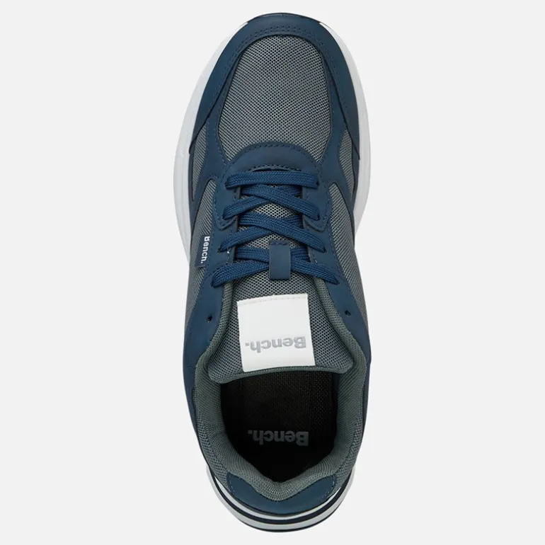 Bench Herren Derker Turnschuhe Navy/Grau
