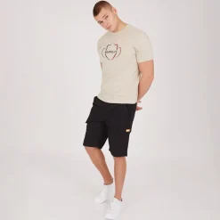Bench Herren Detoca Combat Shorts Schwarz