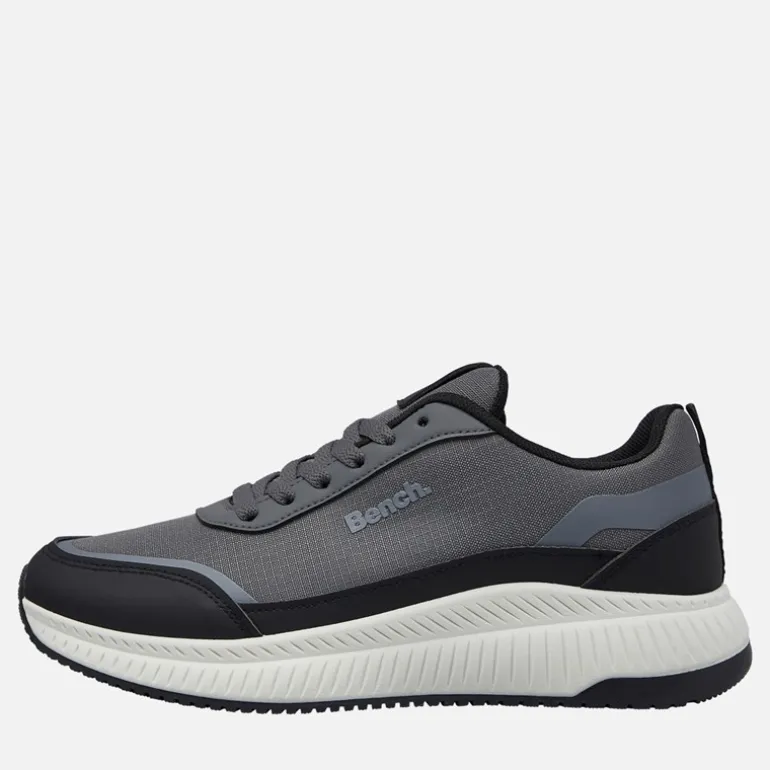 Bench Herren Dovestone Sneaker Grau/Schwarz Grey / Black