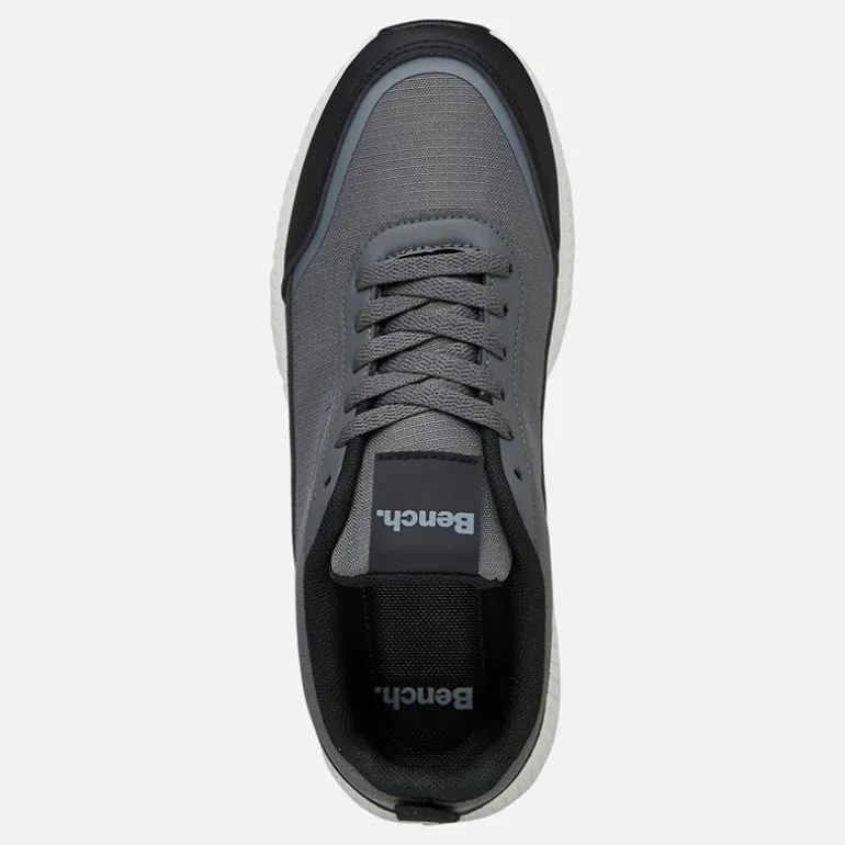 Bench Herren Dovestone Sneaker Grau/Schwarz Grey / Black
