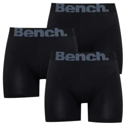 Bench Herren Eden Drei-Pack Bambus Boxers Schwarz