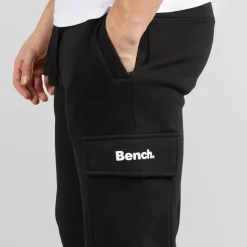 Bench Herren Fargo Cargo Jogginghose Schwarz