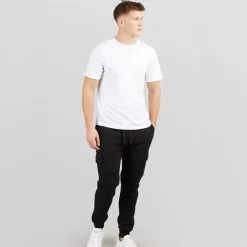 Bench Herren Fargo Cargo Jogginghose Schwarz