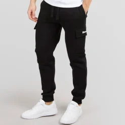 Bench Herren Fargo Cargo Jogginghose Schwarz