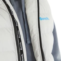 Bench Herren Galban Kapuzen-Steppweste Frost Grau